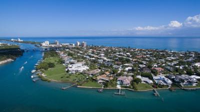 Aerial View Jupiter Inlet Colony