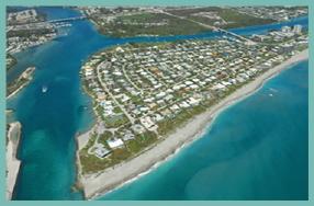 Aerial View Jupiter Inlet Colony